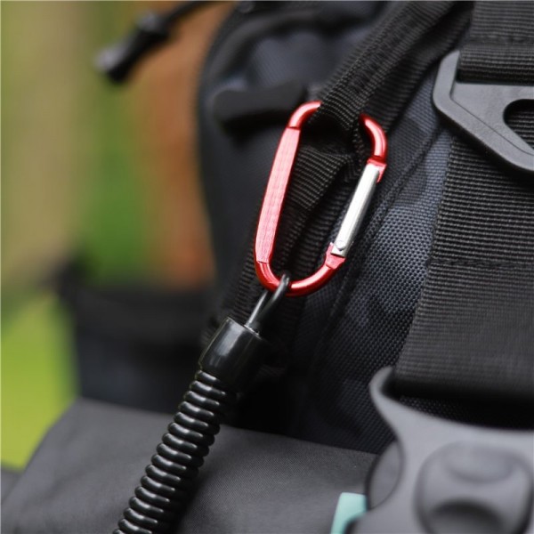 Anti-lost Stretch Cord Safety Key Ring