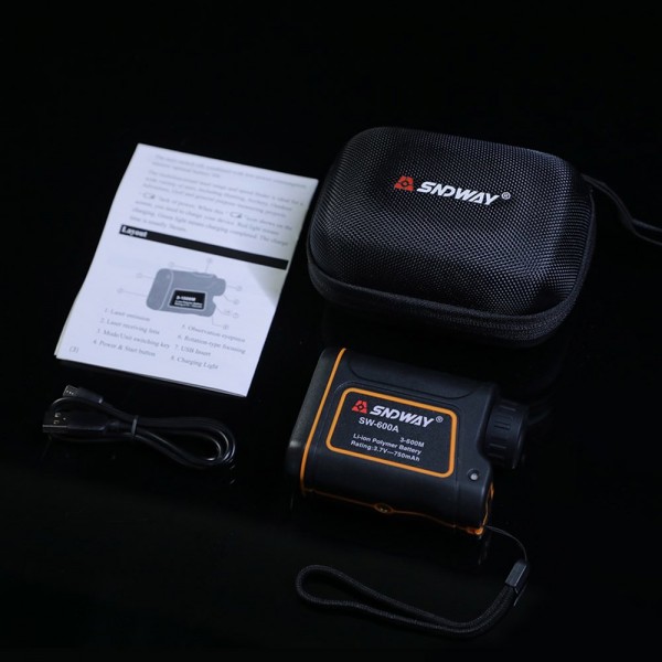 High quality handy easy to use multi-functional range finder for slingshot shooting, hunting