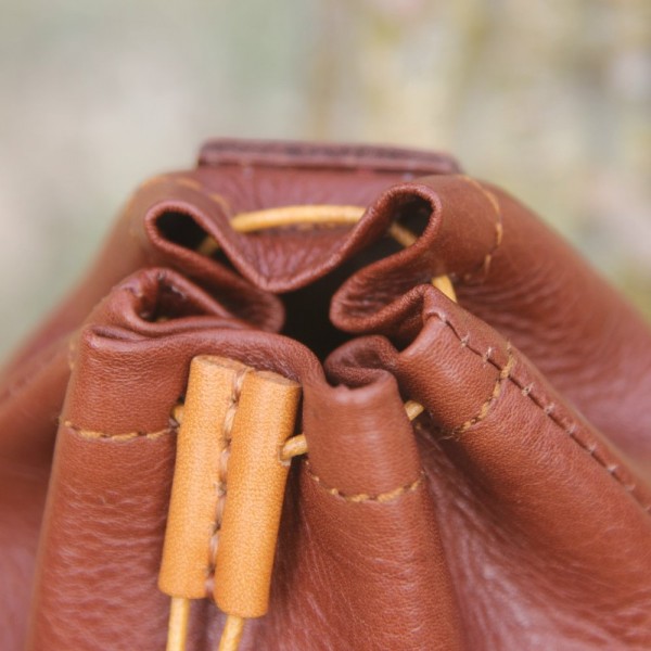 Well Made Cowhide Slingshot AMMO holder