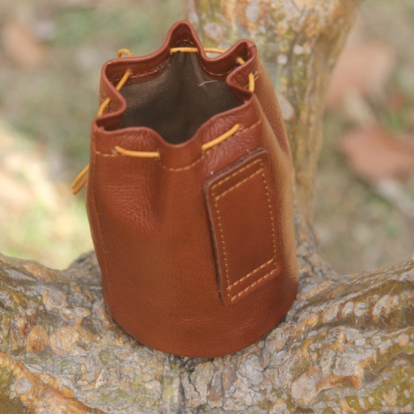 Well Made Cowhide Slingshot AMMO holder