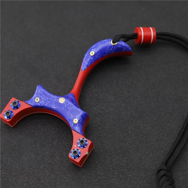 slingshots: S-Rattle C3 TTF With Clip Design, 100% Handmade Slingshot for Hunting, Customization Acceptable