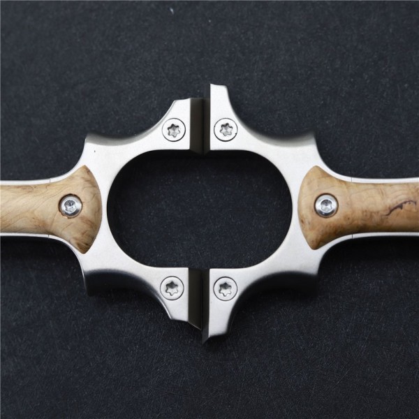 Slingshots: S-Desert S Titanium Pinch Grip Hunting Slingshot