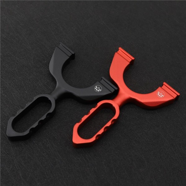 Slingshots: S-Spike, Aviation Aluminum Portable Flat EDC Slingshot