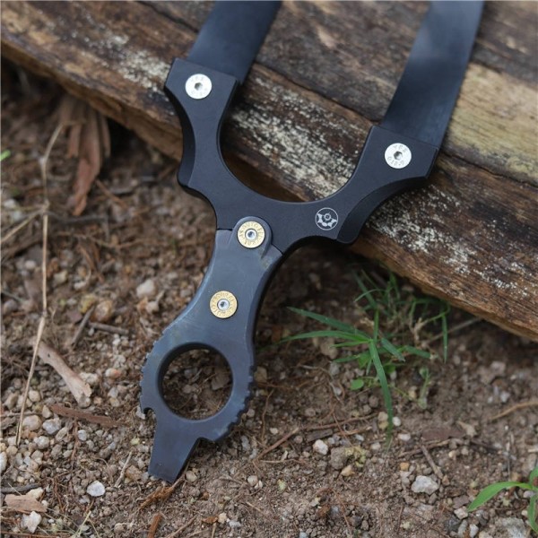 Slingshots: S-Punisher, TC21 Titanium Multifunctional Portable EDC Slingshot